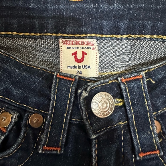Brand new never worn true religion women’s jeans size 24 - Picture 2 of 3